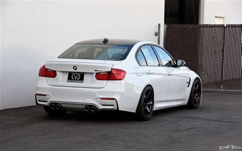 Kw Has Advan Gt Wheels Installed On Alpine White F Bmw