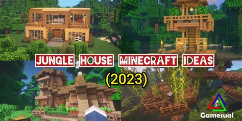 Best Jungle House Ideas In Minecraft Top Gamesual