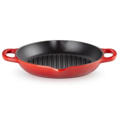 Hoge Grill Le Creuset Rond Kersenrood Cm Kookexpert