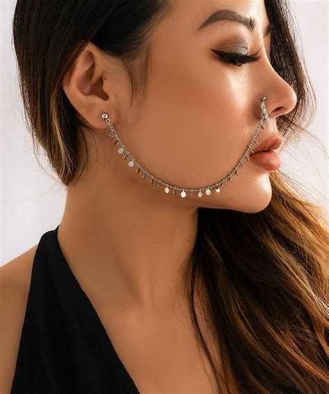 Ear To Nose Chain