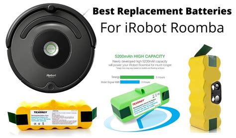 Best Replacement Battery For Irobot Roomba All Good Batteries