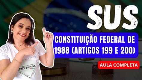 Sus Constitui O Federal De Artigos E Aula Completa