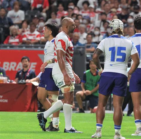 【ラグビー】w杯前哨戦で日本はサモアに2点差敗戦、前半のリーチ退場響く／詳細 スポーツライブ速報写真ニュース 日刊スポーツ