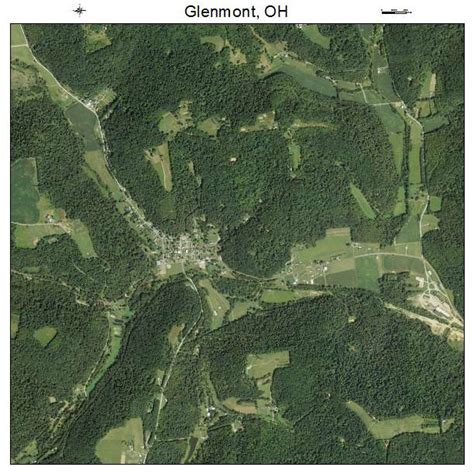 Aerial Photography Map of Glenmont, OH Ohio