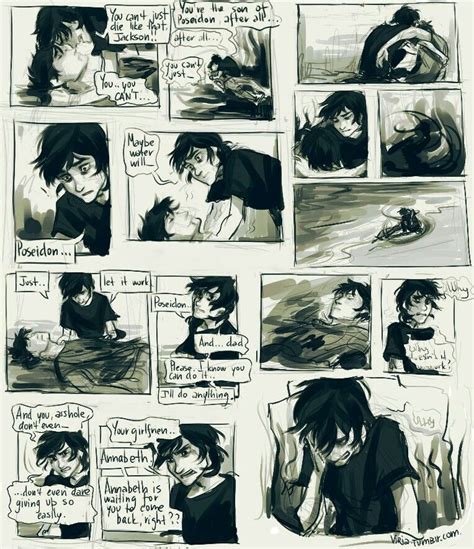 Nico Di Angelo And Percy Jackson Comics