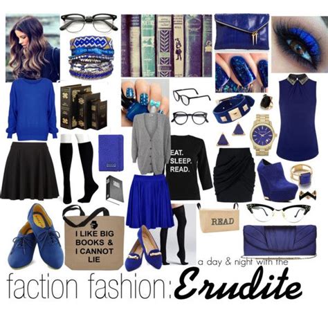 Faction Fashion A Day And Night Out With The Erudite Divergent Fashion