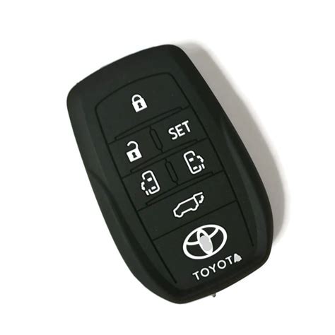 Toyota Alphard Vellfire 2015 2020 Keyless Remote Key Silicone Cover