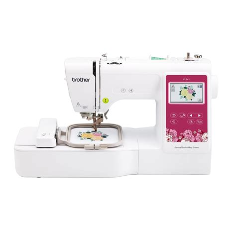 Brother PE545 Embroidery Machine, Wireless LAN Connected, 135 Built-in Designs, 4" x 4" Hoop ...