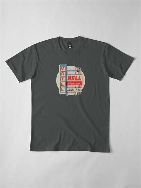 Vintage Motel Hell Matchbook Design T Shirt By Alardokoth Redbubble