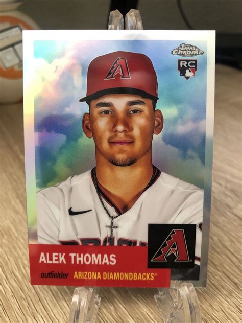 Topps Chrome Platinum Rc Rookie Alek Thomas Diamondbacks Ebay