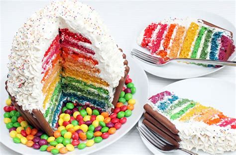 Giant Rainbow Cupcake Recipes Goodtoknow