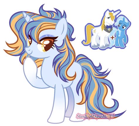 2810806 Safe Artistafterglory Prince Blueblood Trixie Oc Pony