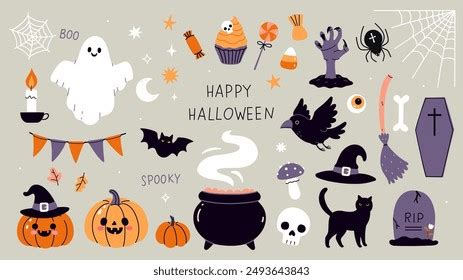 58,378 Halloween Set Banner Stock Vectors and Vector Art | Shutterstock