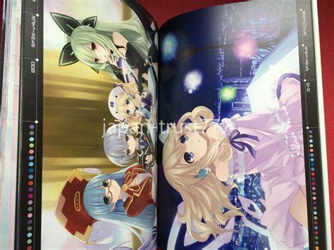 Hyperdimension Choujigen Game Neptunia Mk2 ArtBook Art Book Japanese