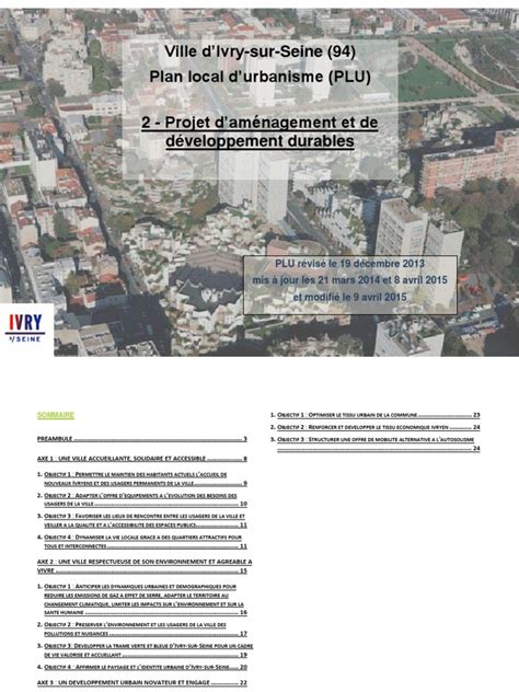 Pdf Projet D Amenagement Et De Developpement Durable Dokumen Tips