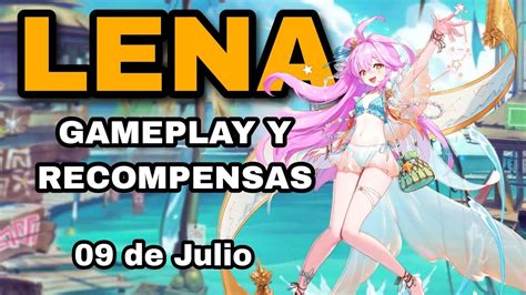 LENA Recompensas Del Evento Y Ofertas 09 07 2024 Guardian Tales