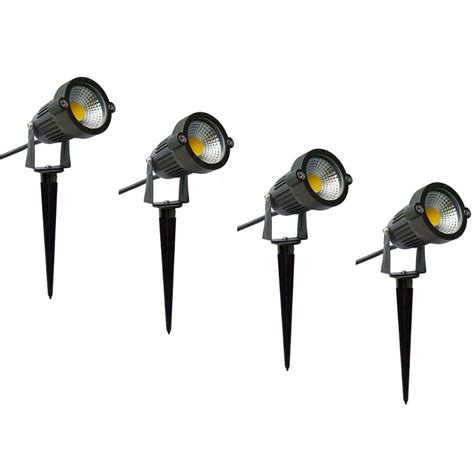 Kit 4 Luminárias Espeto Jardim Cob Led 7w Bq Bf Vd Aaatop Ip65 Shopee