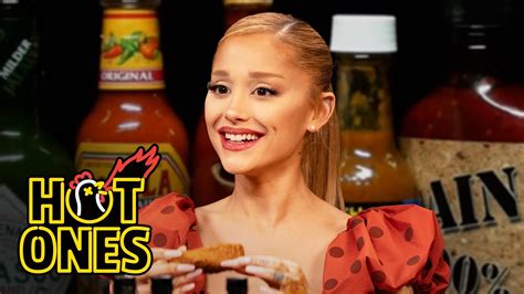 Florida native Ariana Grande gets fired up in 'Hot Ones' appearance