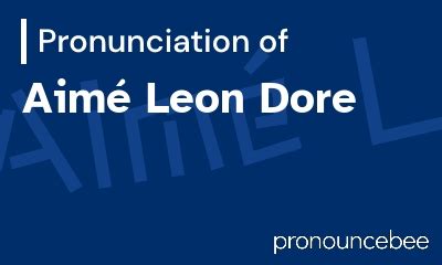how to pronounce aime