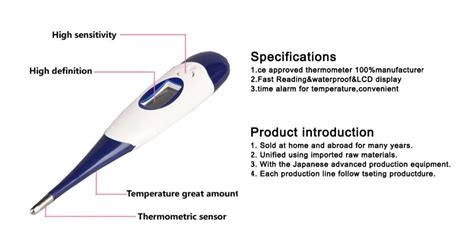 Waterproof Digital Thermometer Parts - Buy Digital Thermometer Parts ...