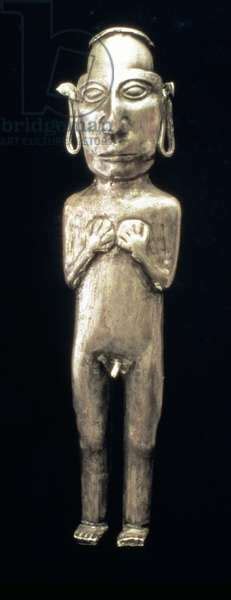 Figurine In The Form Of A Standing Nude Male With