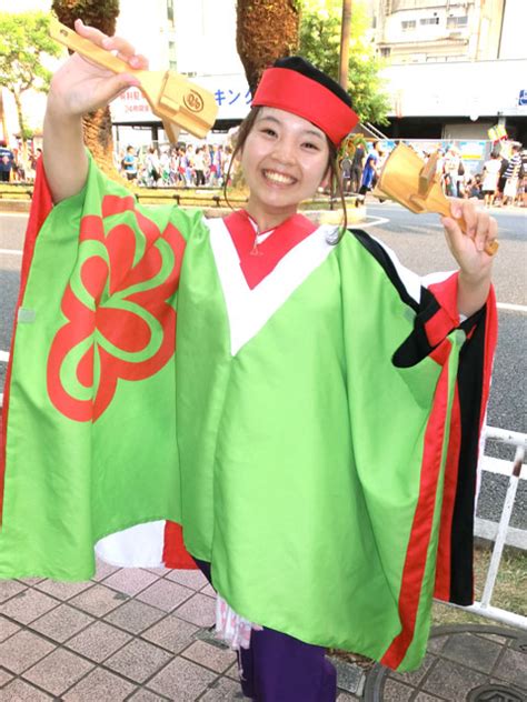 さぬき踊らんな連｜踊り子の声 本祭2日目 よさこい祭り 高知県