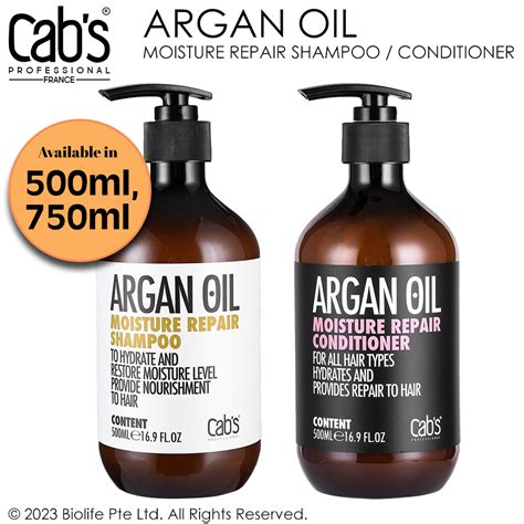 Combo Pack Cab S Professional Morocco Moroccan Argan Oil Moisture