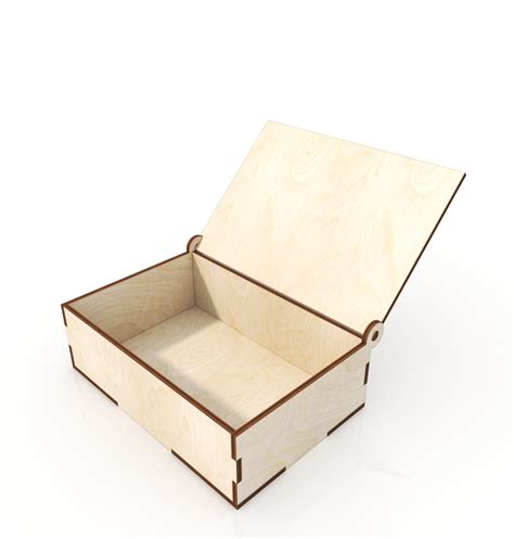 Laser Cutting Box By Size Custom Box Hinged Lid Boxes Custom Wood