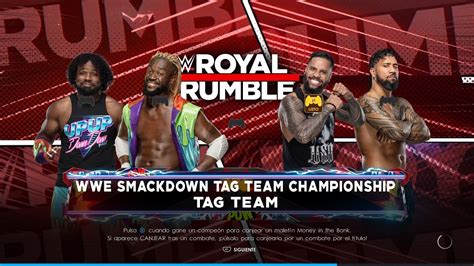 The Usos Vs The New Day Por Los Campeonatos En Pareja De Smackdown WWE