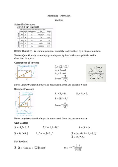 Work Energy from work and power Formulas | Study notes Physics | Docsity