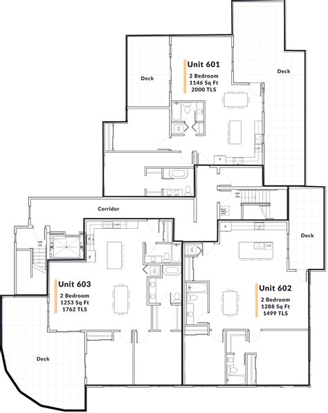 Floor Plans - Cento Condominiums | Central Saanich BC