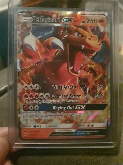 Charizard GX 20 147 Sm Burning Shadows Holo For Sale Online EBay