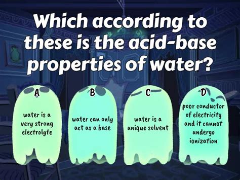 Acid-base titration - Quiz