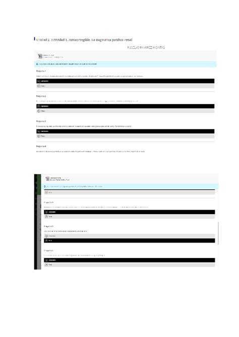 Autocorregible Unidad 2 Derecho Penal Studocu