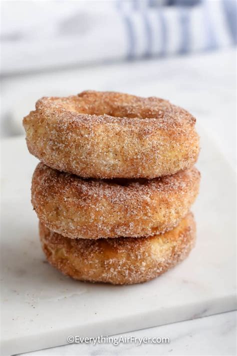 Air Fryer Cinnamon Sugar Donuts Everything Air Fryer And More