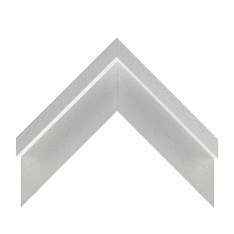 Cornice Legno Ayous Cassetta Americana Bianco Poro Aperto Albor