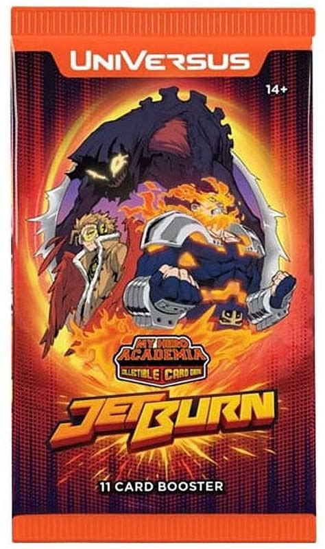 My Hero Academia Collectible Card Game S6 Jet Burn BOOSTER PACK 11