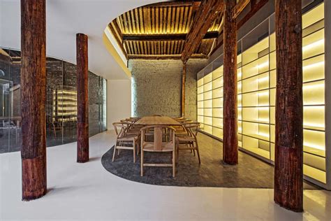 Tea House Design Full Of Atmosphere Traditional Meets Modern In Beijing