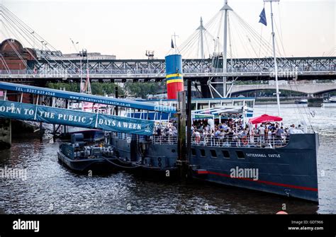 London Boat River Thames Night Party Hi Res Stock Photography And