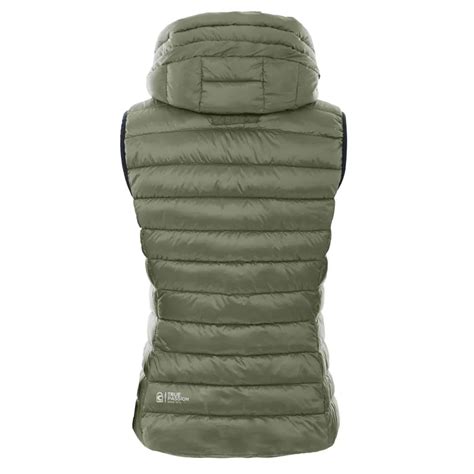 Cavallo Damira Ladies Quilted Gilet Green Leaf