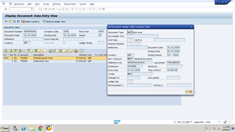 Sap Fi Document Structure Free Sap Fi Training