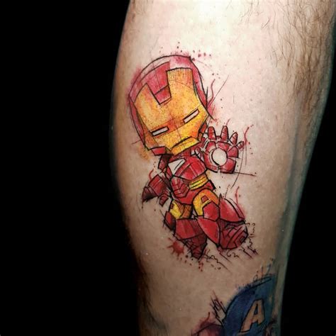 26 Powerful Avenger Tattoos To Help You Save The Universe