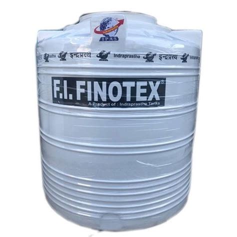 F I Finotex LLDPE Triple Layer Roto Moulded Water Storage Tank At Rs