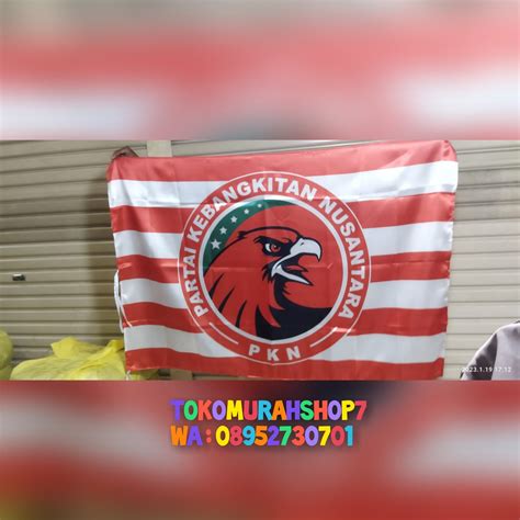 BENDERA PARTAI PKN BAHAN SATIN UKURAN 150 X 100 Lazada Indonesia