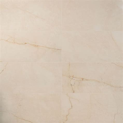 Sample Marble Tech Crema Avorio Polished Porcelain Tile