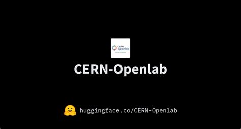 Cern Openlab Cern — Openlab