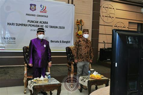 Wagub Gorontalo Gelorakan Semangat Sumpah Pemuda Untuk Kesejahteraan