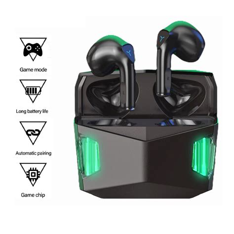 M90 Pro Gaming Earbuds True Wireless Earbuds Type C Charging