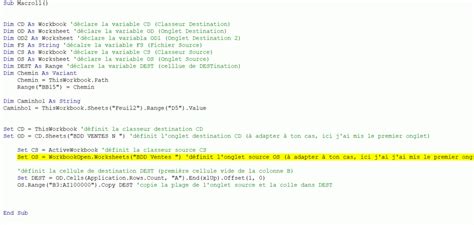 Probl Me Vba Macro Copier Coller Diff Rent Onglet D Un Autre Classeur
