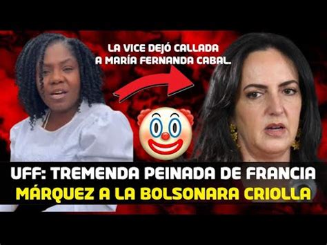 Tremenda Peinada De Francia M Rquez A La Clasista Cabal La Bolsonara